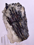 8.5cms RED HUBNERITE QUARTZ PYRITE CRYSTALS MINERAL SPECIMEN COLLECTOR PERU MB149