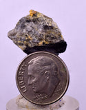 2.1cms NATIVE GOLD OF THE INCAS PERU THUMBNAIL CRYSTAL LB218