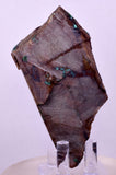 8.9cms DRUZY CHRYSOCOLLA QUARTZ CRYSTAL PERU COPPER LILY MINE DB241