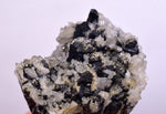 8.5cms RED HUBNERITE QUARTZ PYRITE CRYSTALS MINERAL SPECIMEN COLLECTOR PERU MB149