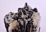 8.5cms RED HUBNERITE QUARTZ PYRITE CRYSTALS MINERAL SPECIMEN COLLECTOR PERU MB149