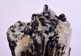 8.5cms RED HUBNERITE QUARTZ PYRITE CRYSTALS MINERAL SPECIMEN COLLECTOR PERU MB149
