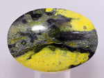 6cms LIZARDITE SERPENTINE CABOCHON PERU MINERAL SPECIMEN JEWELRY PENDAT BB392