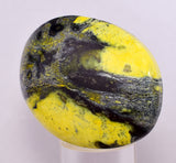 6cms LIZARDITE SERPENTINE CABOCHON PERU MINERAL SPECIMEN JEWELRY PENDAT BB392