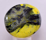 6cms LIZARDITE SERPENTINE CABOCHON PERU MINERAL SPECIMEN JEWELRY PENDAT BB392