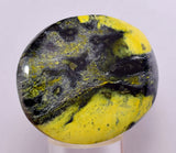 6cms LIZARDITE SERPENTINE CABOCHON PERU MINERAL SPECIMEN JEWELRY PENDAT BB392