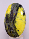 6cms LIZARDITE SERPENTINE CABOCHON PERU MINERAL SPECIMEN JEWELRY PENDAT BB392