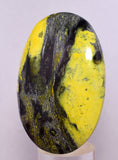 6cms LIZARDITE SERPENTINE CABOCHON PERU MINERAL SPECIMEN JEWELRY PENDAT BB392