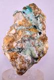 13.5cms DRUZY CHRYSOCOLLA ATACAMITE CRYSTAL PERU LILY MINE DB245