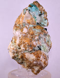 13.5cms DRUZY CHRYSOCOLLA ATACAMITE CRYSTAL PERU LILY MINE DB245