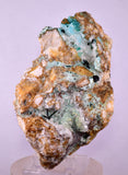 13.5cms DRUZY CHRYSOCOLLA ATACAMITE CRYSTAL PERU LILY MINE DB245