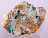 13.5cms DRUZY CHRYSOCOLLA ATACAMITE CRYSTAL PERU LILY MINE DB245