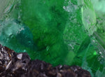 4cms JORDANITE FLUORITE  BOULANGERITE CRYSTALS PERU MILPO PERU SHINY KB65
