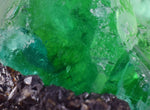 4cms JORDANITE FLUORITE  BOULANGERITE CRYSTALS PERU MILPO PERU SHINY KB65