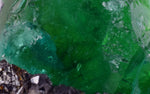 4cms JORDANITE FLUORITE  BOULANGERITE CRYSTALS PERU MILPO PERU SHINY KB65