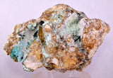 13.5cms DRUZY CHRYSOCOLLA ATACAMITE CRYSTAL PERU LILY MINE DB245