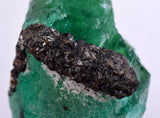 4cms JORDANITE FLUORITE  BOULANGERITE CRYSTALS PERU MILPO PERU SHINY KB65