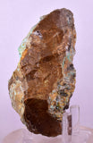 9.4cms DRUZY CHRYSOCOLLA QUARTZ CRYSTAL PERU COPPER LILY MINE DB249