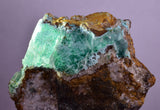 6.6cms ATACAMITE DRUZY CHRYSOCOLLA CHRYSTAL LILY MINE PERU MINERAL AB310