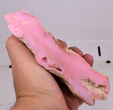 390grms PINK OPAL PINKISH RED  PERU PREMIUM PERUVIAN TRANSLUCENT  PB123