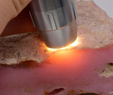 390grms PINK OPAL PINKISH RED  PERU PREMIUM PERUVIAN TRANSLUCENT  PB123