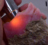 390grms PINK OPAL PINKISH RED  PERU PREMIUM PERUVIAN TRANSLUCENT  PB123