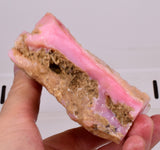 390grms PINK OPAL PINKISH RED  PERU PREMIUM PERUVIAN TRANSLUCENT  PB123