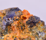 5cms GEM WULFENITE FLUORITE MIMETITE CRYSTALS ALAMO ARIZONA USA MINERAL YB59
