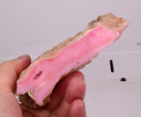 390grms PINK OPAL PINKISH RED  PERU PREMIUM PERUVIAN TRANSLUCENT  PB123