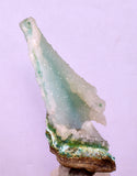 7.1cms DRUZY CHRYSOCOLLA QUARTZ CHRYSTAL LILY MINE PERU MINERAL DB252