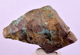 5.9cms DRUZY CHRYSOCOLLA QUARTZ CRYSTAL LILY MINE PERU MINERAL DB253