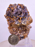 6.3cms GEM WULFENITE FLUORITE MIMETITE CRYSTALS ALAMO ARIZONA USA MINERAL YB63