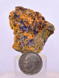 4cms GEM WULFENITE FLUORITE MIMETITE CRYSTALS ALAMO ARIZONA USA MINERAL YB65