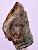 6.4cms DRUZY CHRYSOCOLLA QUARTZ CRYSTAL LILY MINE PERU MINERAL DB256