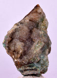 6.4cms DRUZY CHRYSOCOLLA QUARTZ CRYSTAL LILY MINE PERU MINERAL DB256
