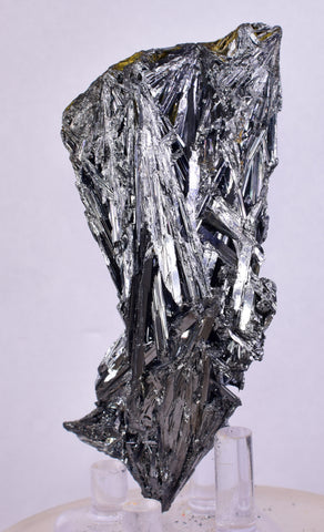 9cms STIBNITE CRYSTAL PERU MINERAL SPECIMEN COLLECTOR MB150