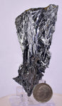 9cms STIBNITE CRYSTAL PERU MINERAL SPECIMEN COLLECTOR MB150