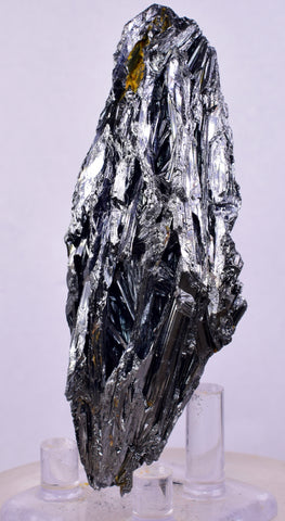 8.5cms STIBNITE CRYSTAL PERU MINERAL SPECIMEN COLLECTOR MB151