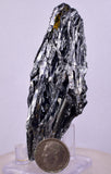 8.5cms STIBNITE CRYSTAL PERU MINERAL SPECIMEN COLLECTOR MB151