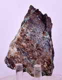 8cms DRUZY CHRYSOCOLLA QUARTZ CRYSTAL LILY MINE PERU MINERAL DB258