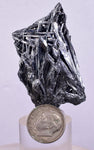 4.7cms STIBNITE CRYSTAL PERU MINERAL SPECIMEN COLLECTOR MB152