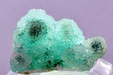 3.2cms DRUZY CHRYSOCOLLA QUARTZ CRYSTAL LILY MINE PERU 2000 YEAR DB259
