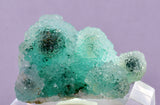 3.2cms DRUZY CHRYSOCOLLA QUARTZ CRYSTAL LILY MINE PERU 2000 YEAR DB259