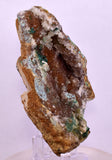 9.3cms DRUZY CHRYSOCOLLA QUARTZ CRYSTAL LILY MINE PERU 2000 YEAR DB260