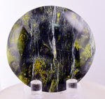 5.4cms LIZARDITE SERPENTINE CABOCHON PERU MINERAL SPECIMEN JEWELRY PENDAT BB393