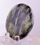 5.4cms LIZARDITE SERPENTINE CABOCHON PERU MINERAL SPECIMEN JEWELRY PENDAT BB393