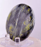 5.4cms LIZARDITE SERPENTINE CABOCHON PERU MINERAL SPECIMEN JEWELRY PENDAT BB393