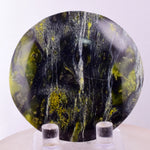 5.4cms LIZARDITE SERPENTINE CABOCHON PERU MINERAL SPECIMEN JEWELRY PENDAT BB393