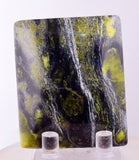 5.4cms LIZARDITE SERPENTINE CABOCHON PERU MINERAL SPECIMEN JEWELRY PENDAT BB394