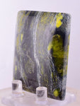 5.4cms LIZARDITE SERPENTINE CABOCHON PERU MINERAL SPECIMEN JEWELRY PENDAT BB394